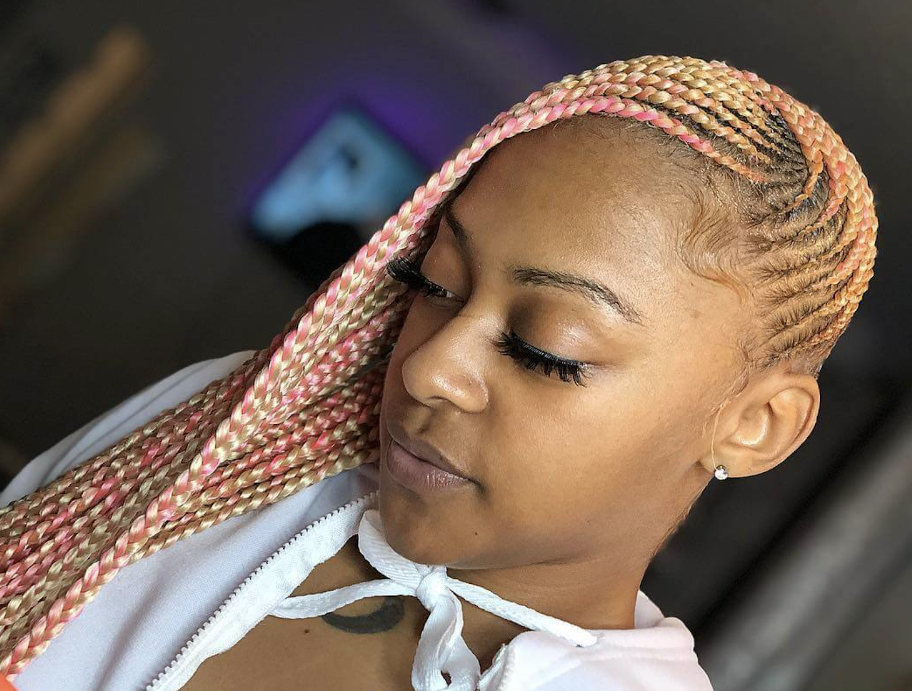 Pink Lemonade Braids