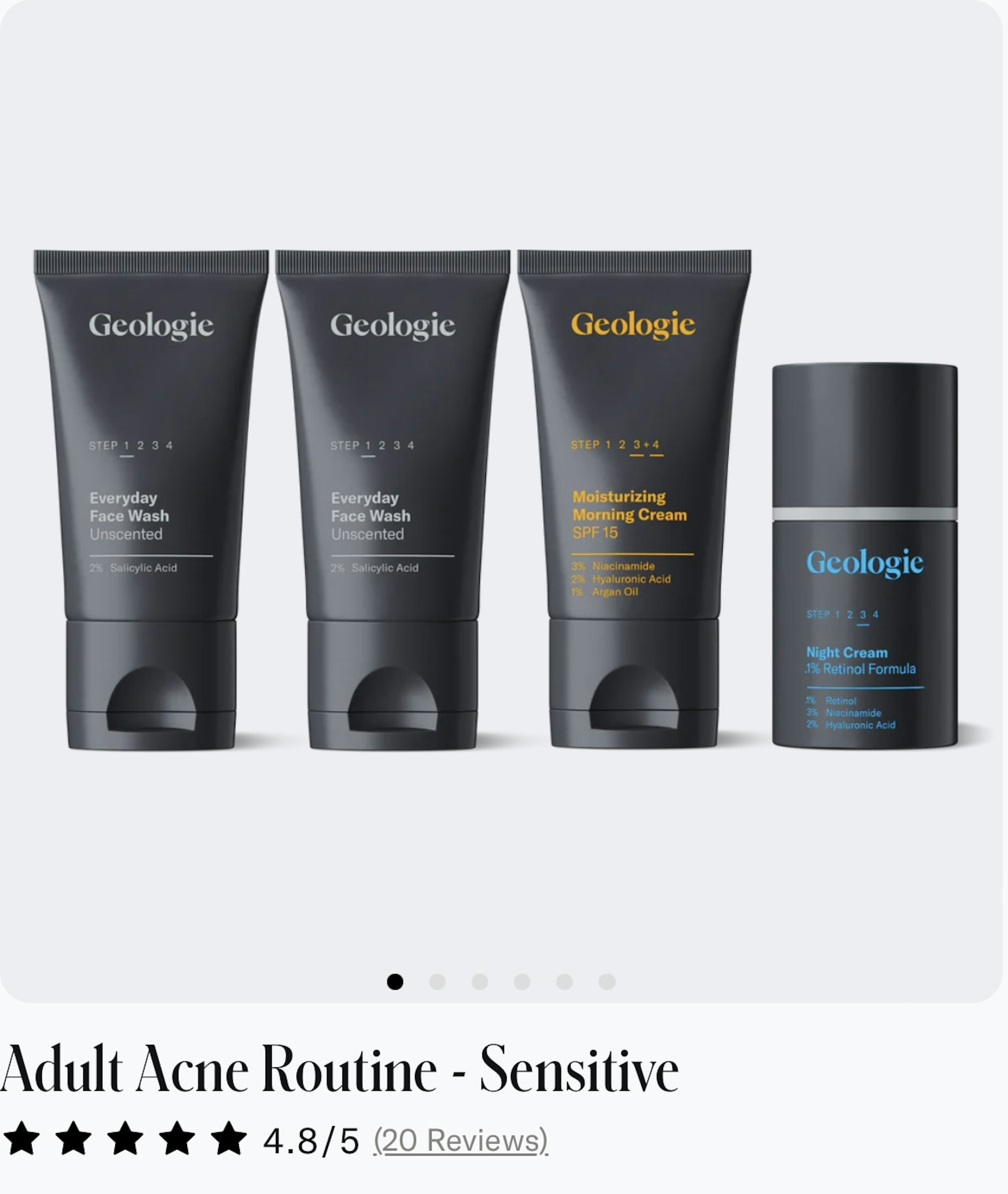 Adult Acne Routine